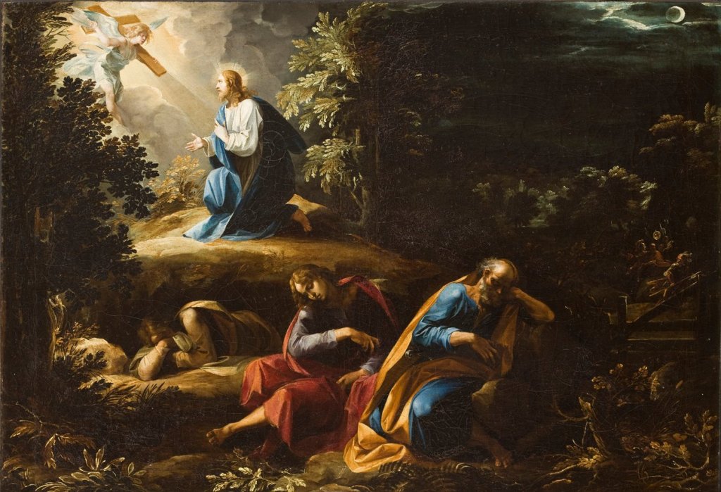 The Agony in the Garden (Christ on the Mount of Olives) Giuseppe Cesari
