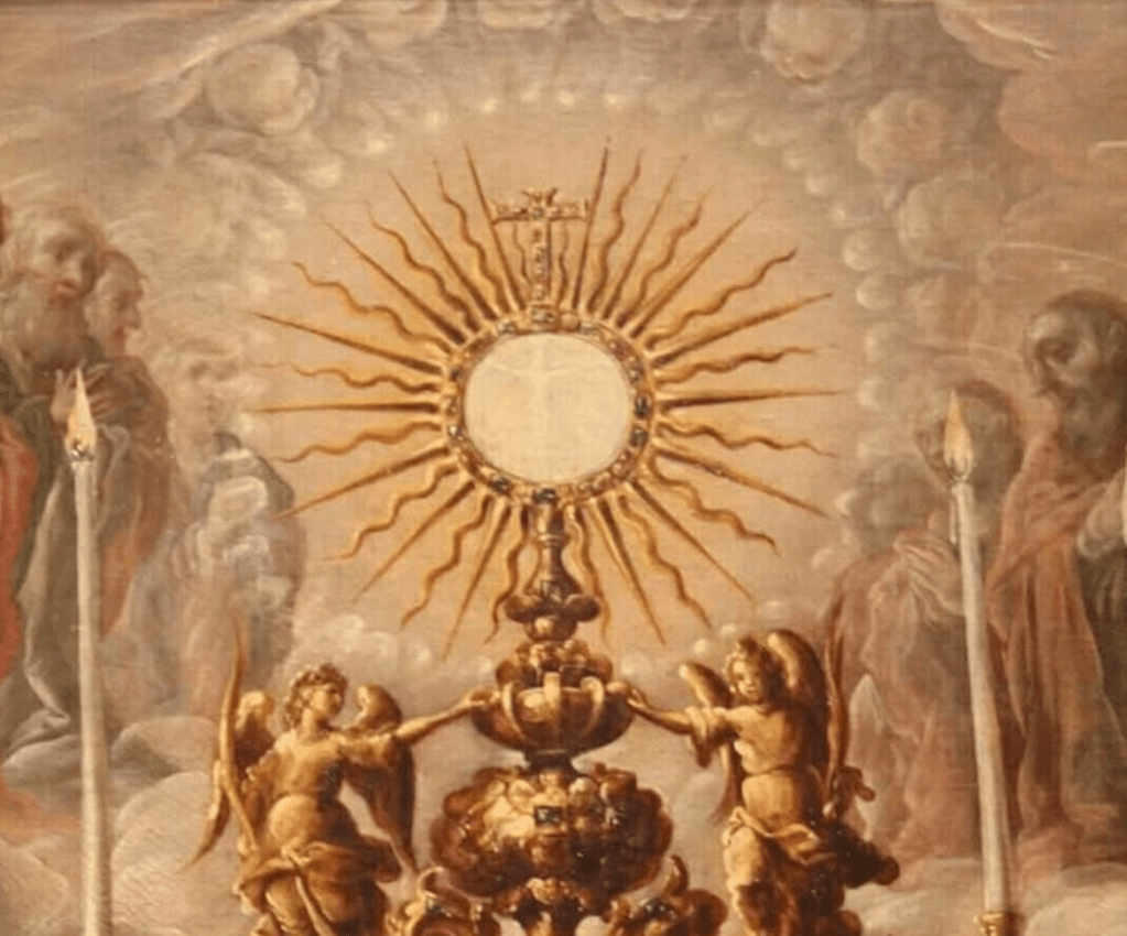 Holy Eucharist Painting